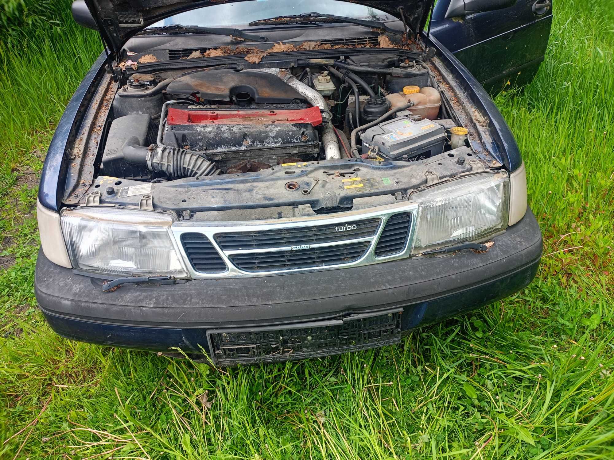 Saab 900 lampy zderzaki i inne