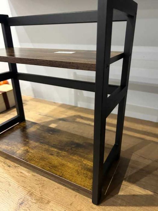 Regał bambusowy na blat – rustykalny organizer w stylu loft