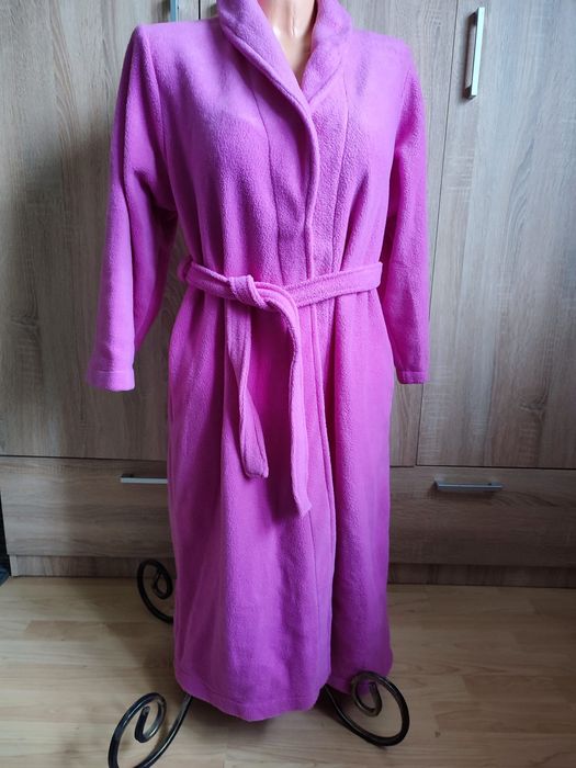 Szlafrok różowy damski M/L