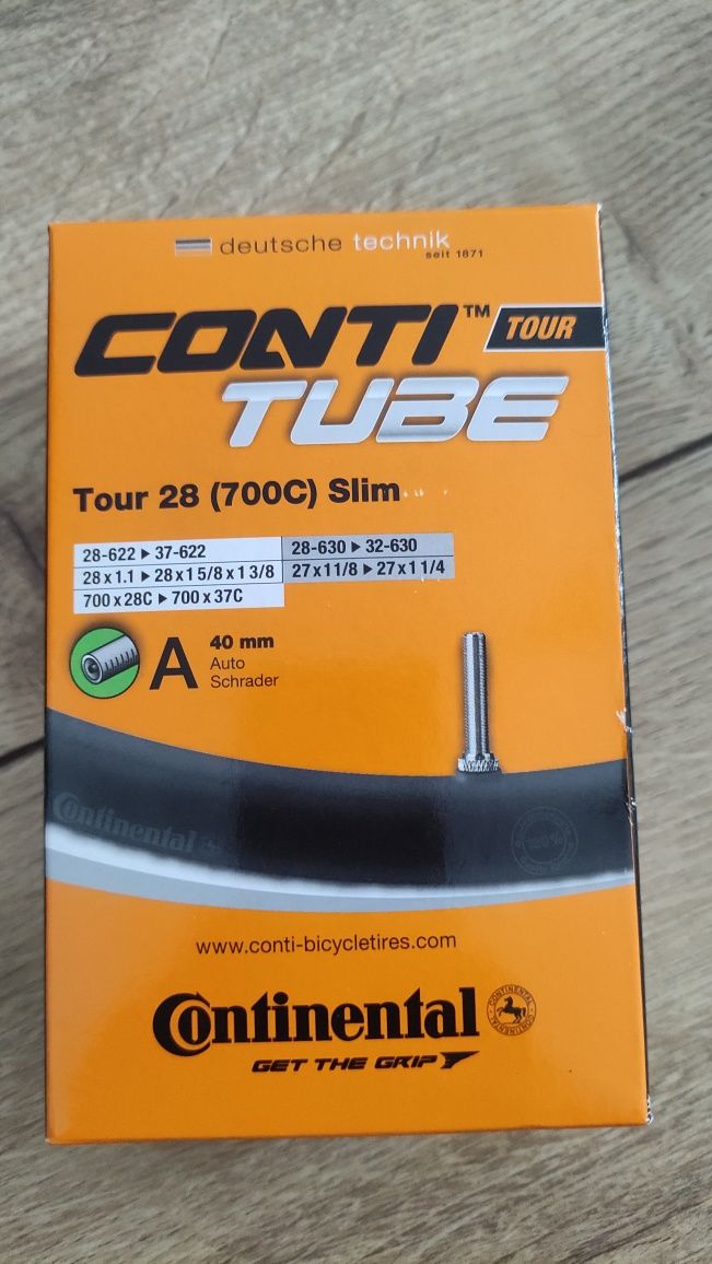 2 X dętki rowerowe Continental Tour 28c-37c 28(700C)