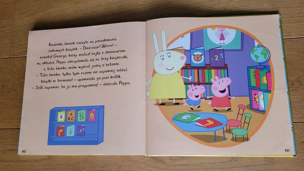 Świnka Peppa, książka urodzinowe historie