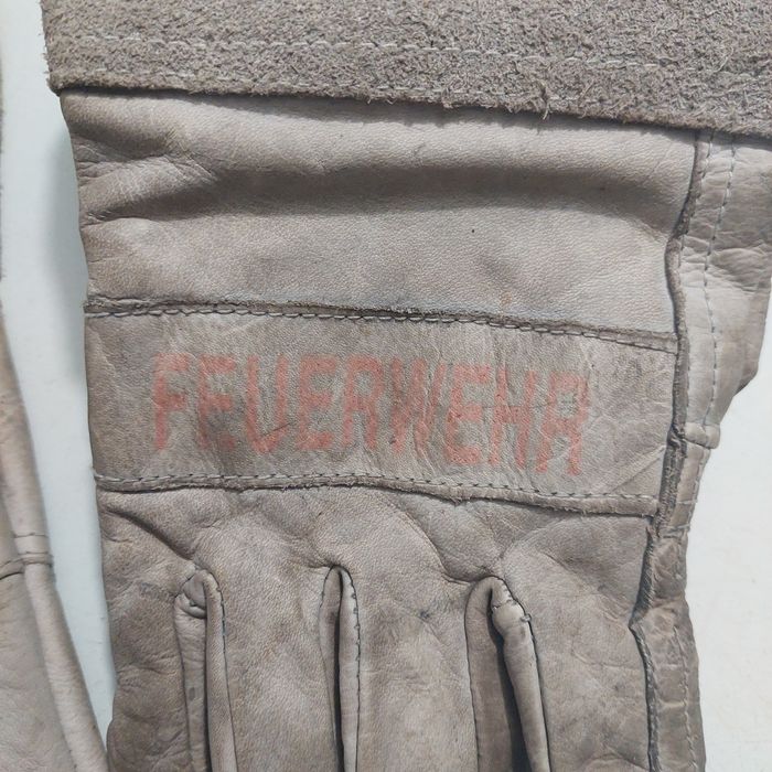 Рукавиці шкіряні робочі вогнетривкі пожежні рятувальника