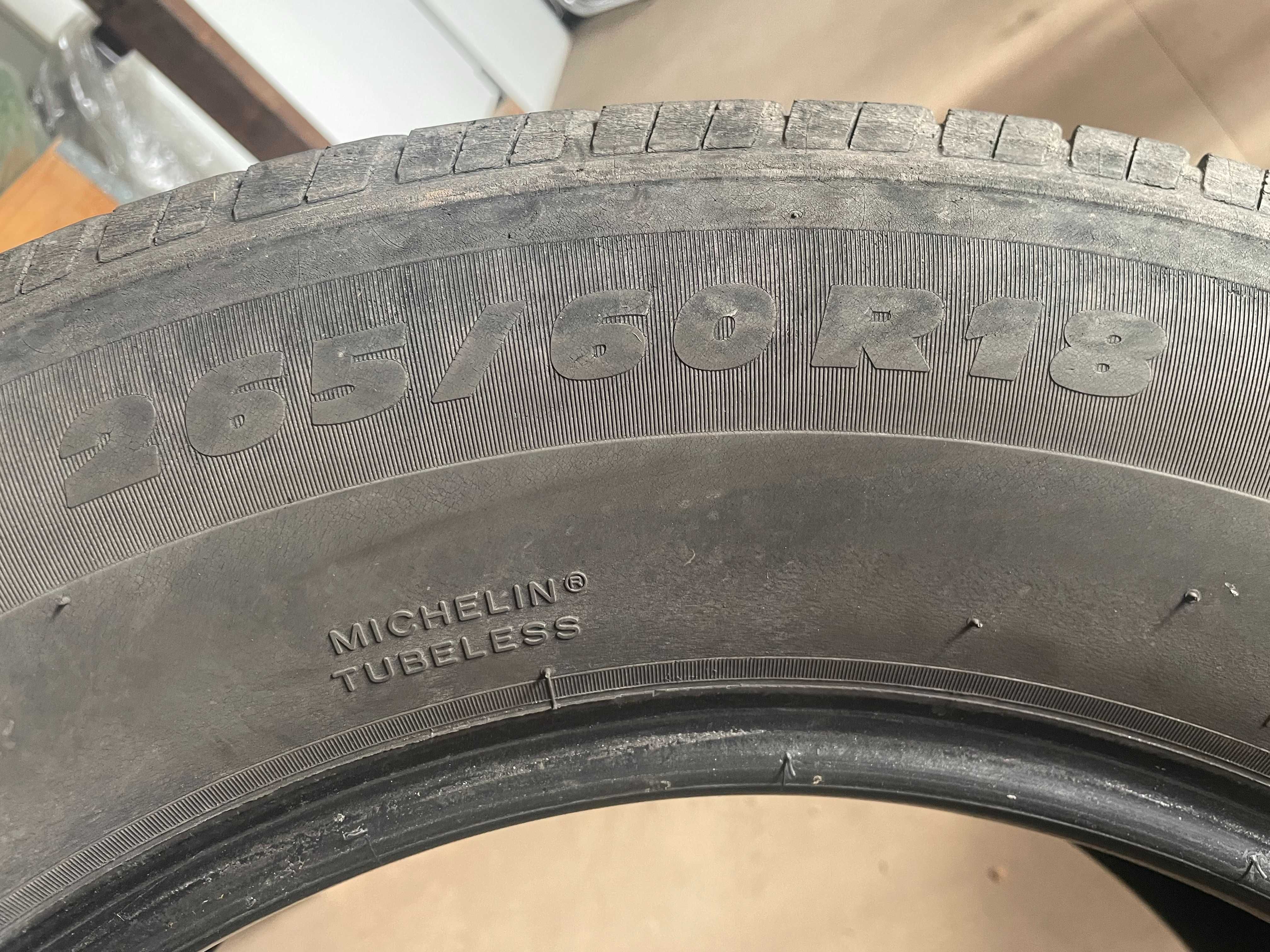 гума б/у Michelin Energy 265/60/18