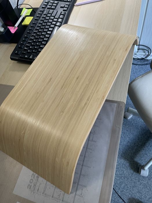 Podstawka pod monitor ikea bambus