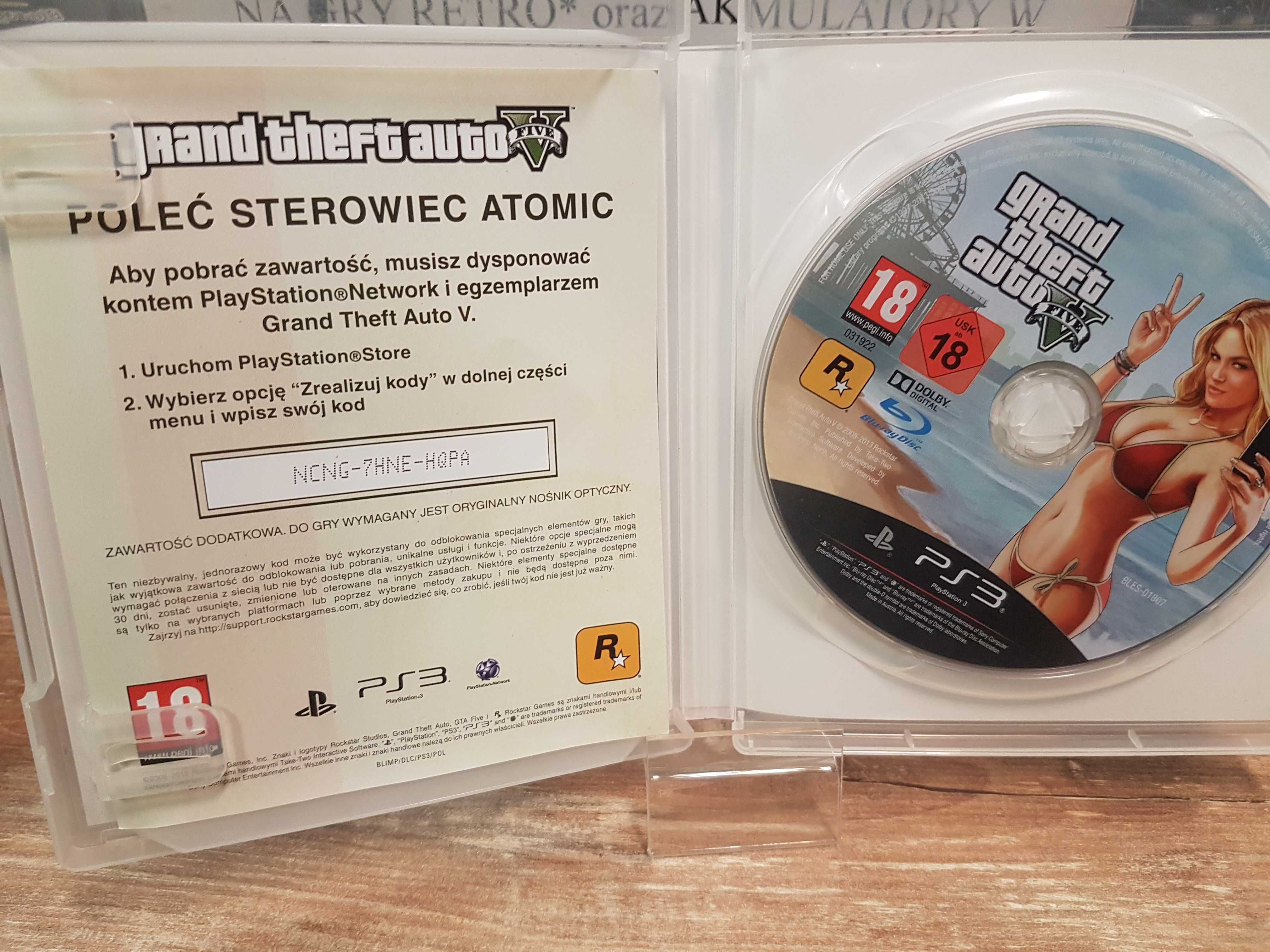 Grand Theft Auto V PS3, Sklep Wysyłka Wymiana