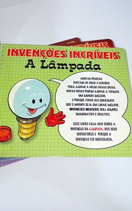 Livros da Coleção - Invenções incríveis