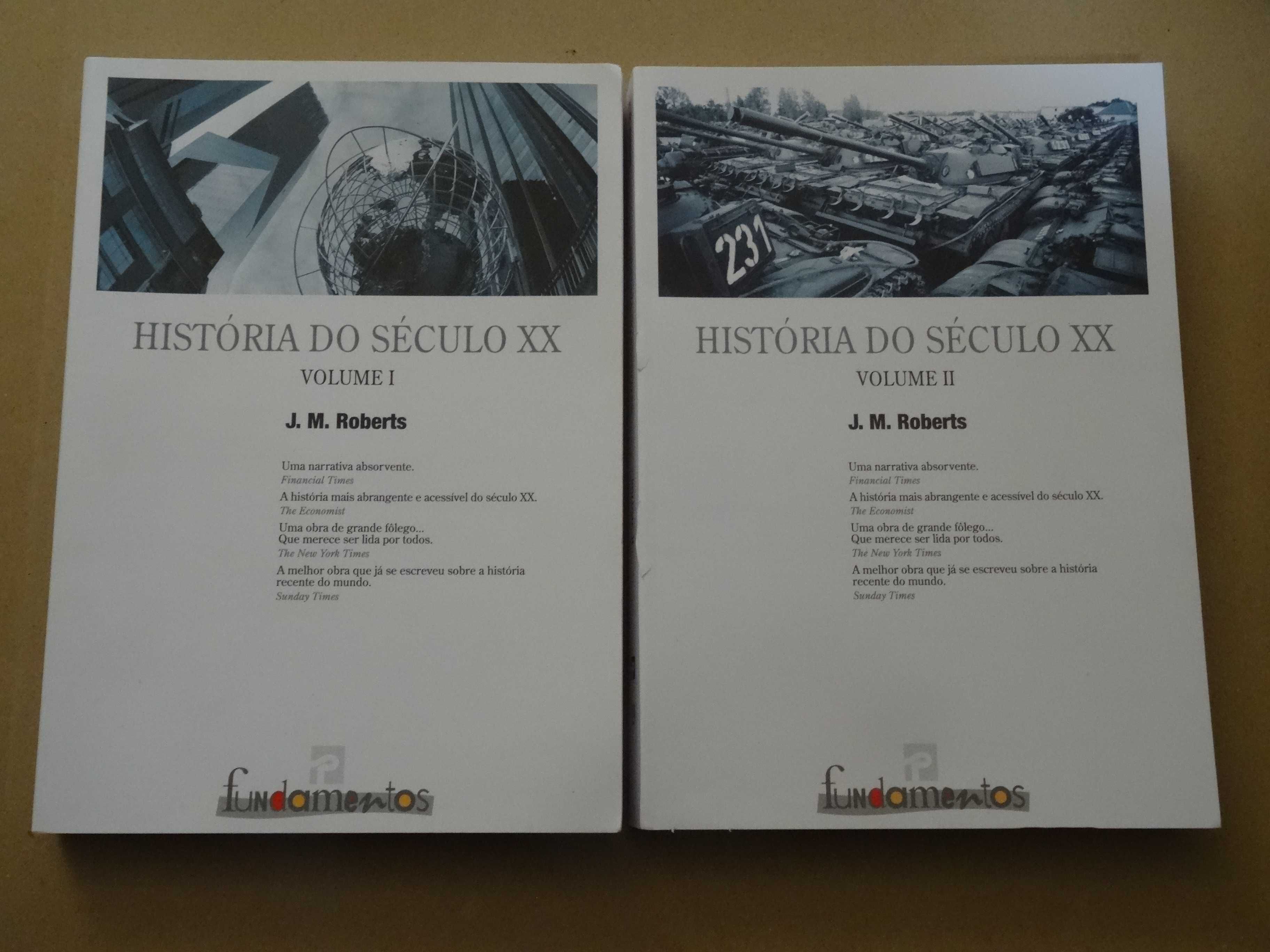 História do Século XX de J. M. Roberts - 2 Volumes