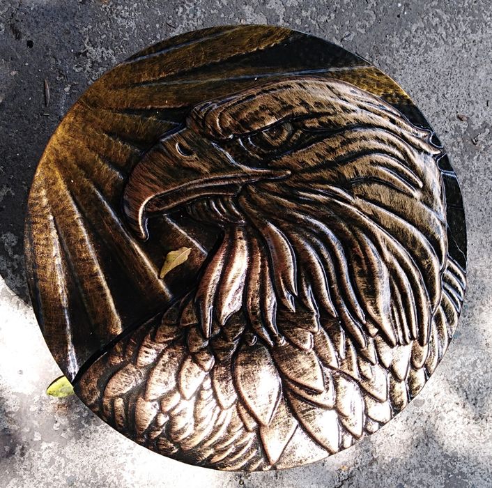 Панно об'ємна картина орел