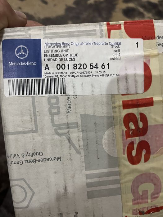 Farois originais Mercedes G