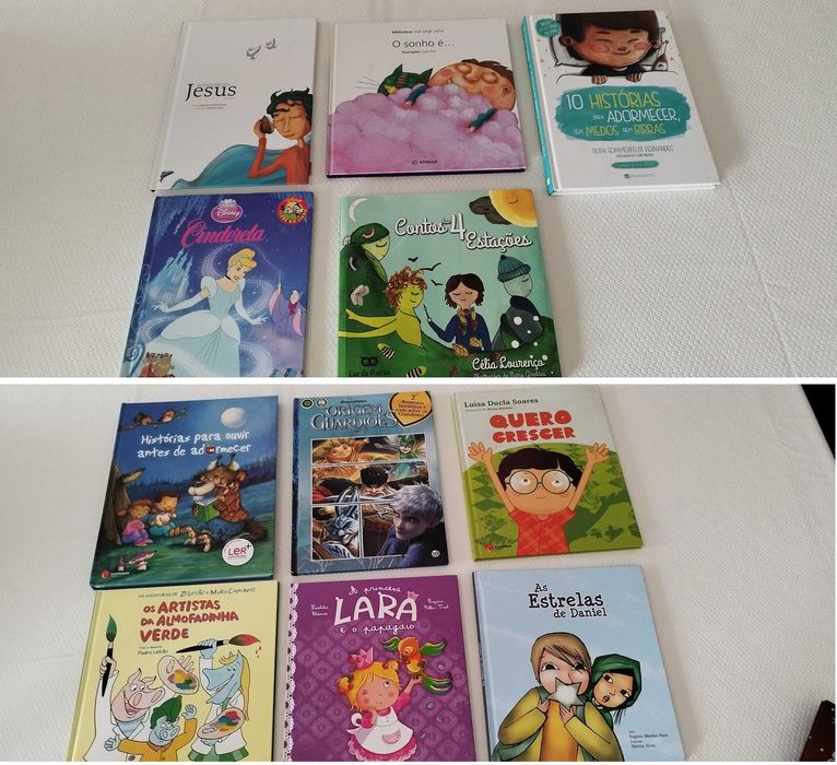 Livros infantis Vários Venda por atado ou unidade