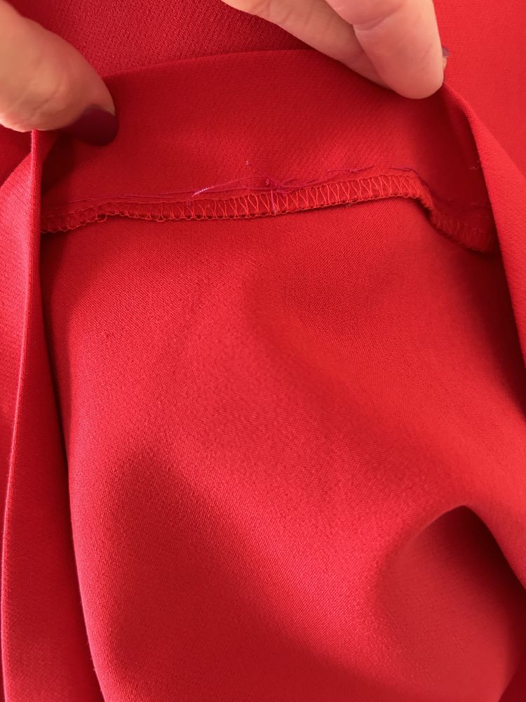 Elegancka czerwona sukienka Orsay rozmiar S