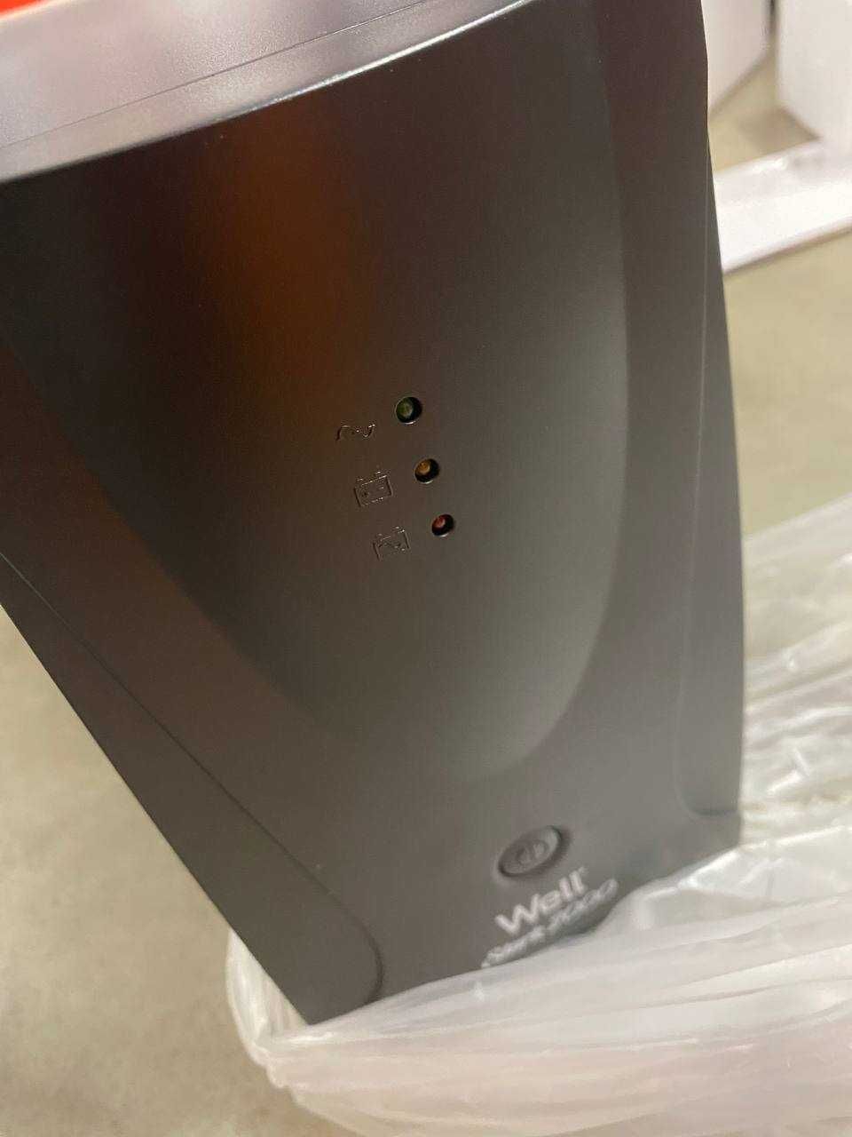 Бесперебойник питания UPS Well 900W ватт 18ah 2аккумуляторы по 12в