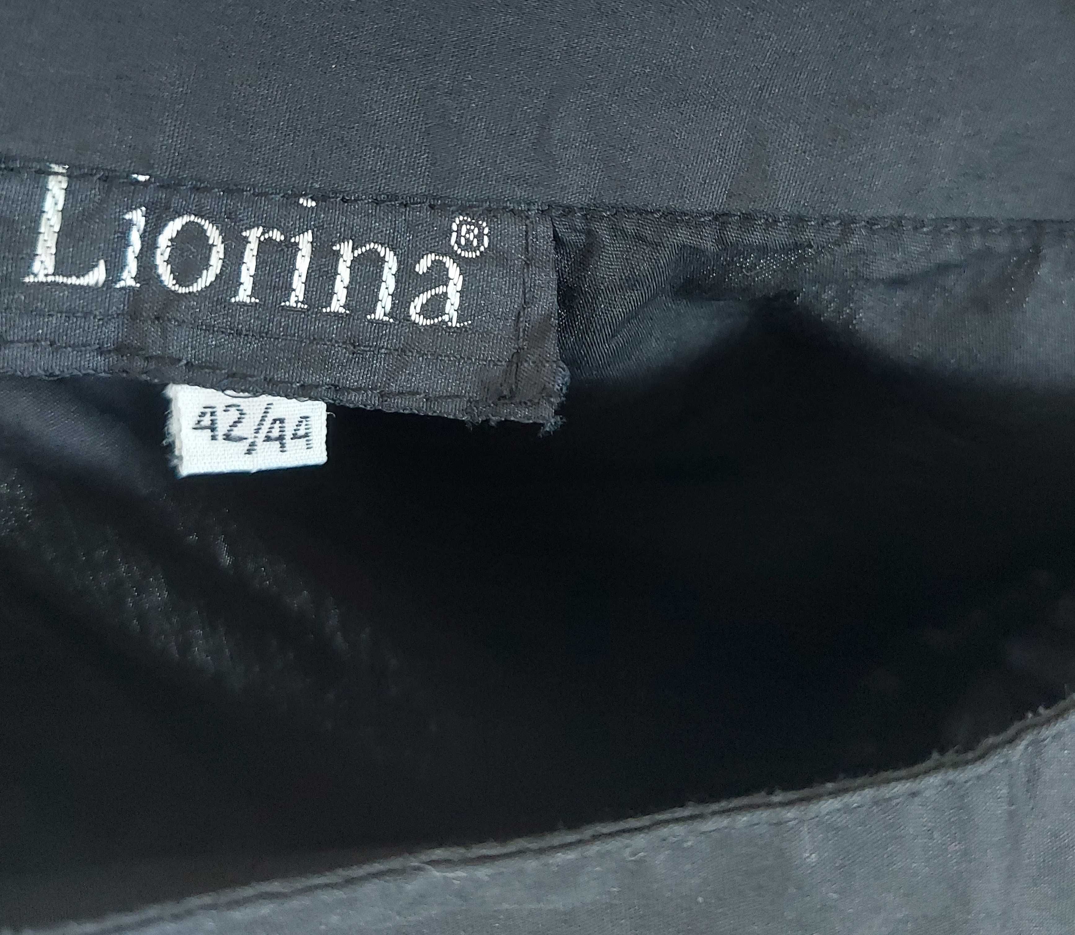 Lorine spódnica czarna 42 44 falbana