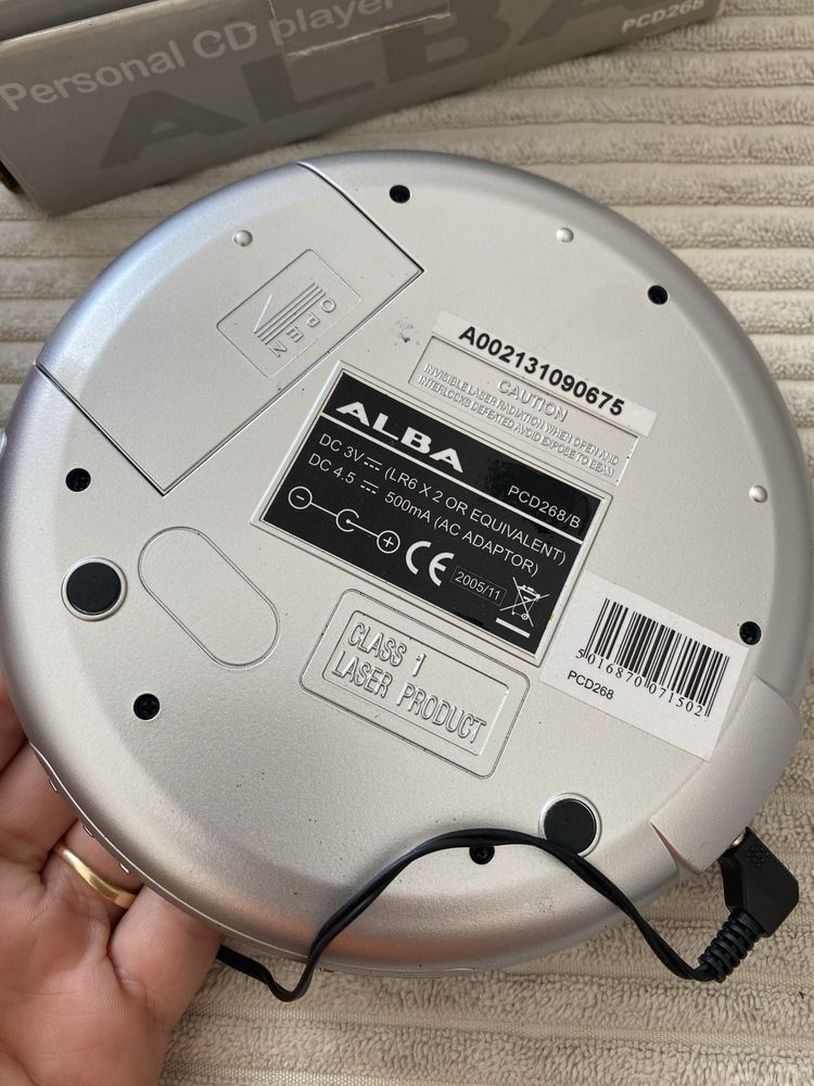 Alba CD Player z radiem i słuchawkami