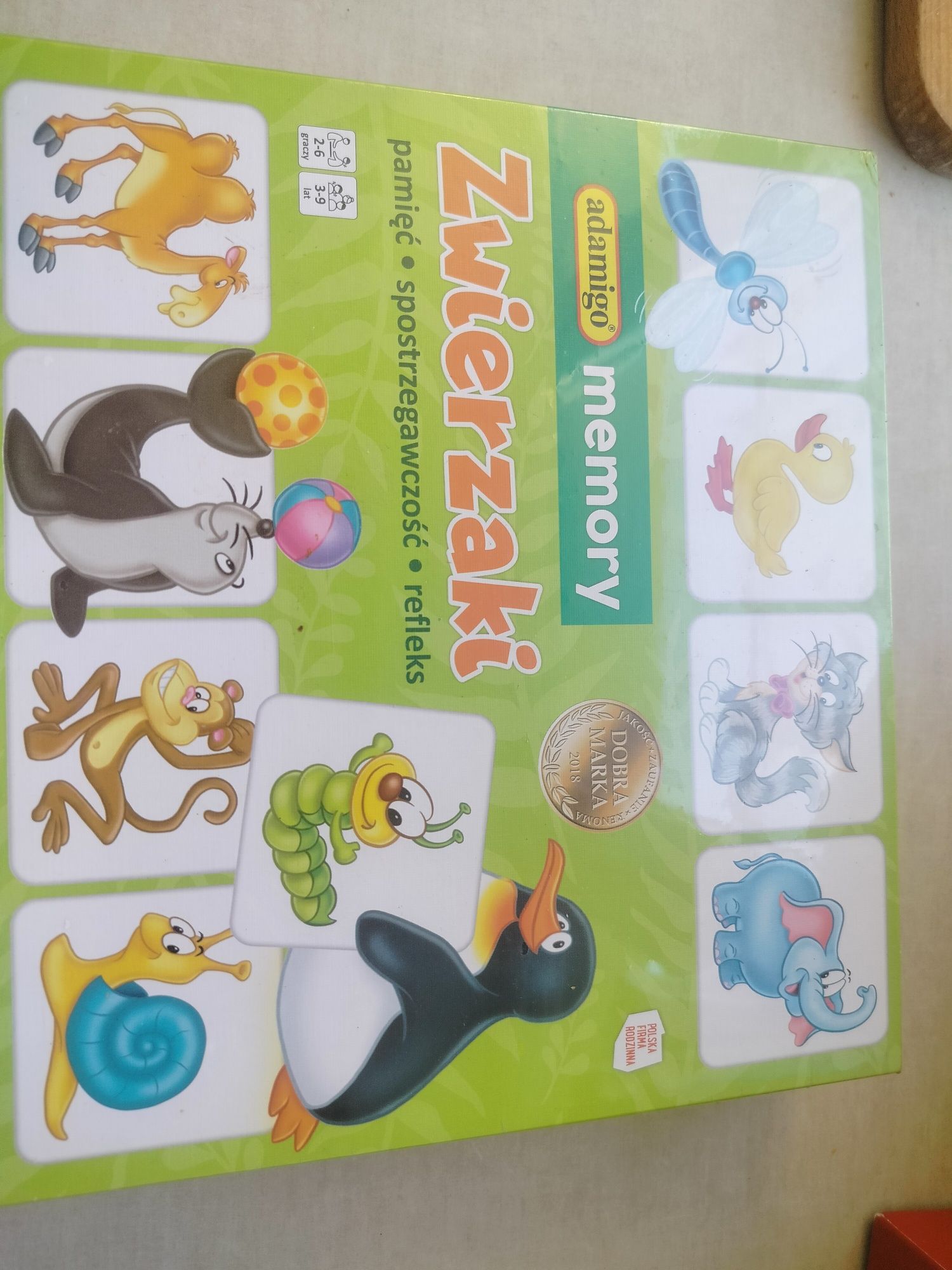 Adamingo memory Zwierzaki