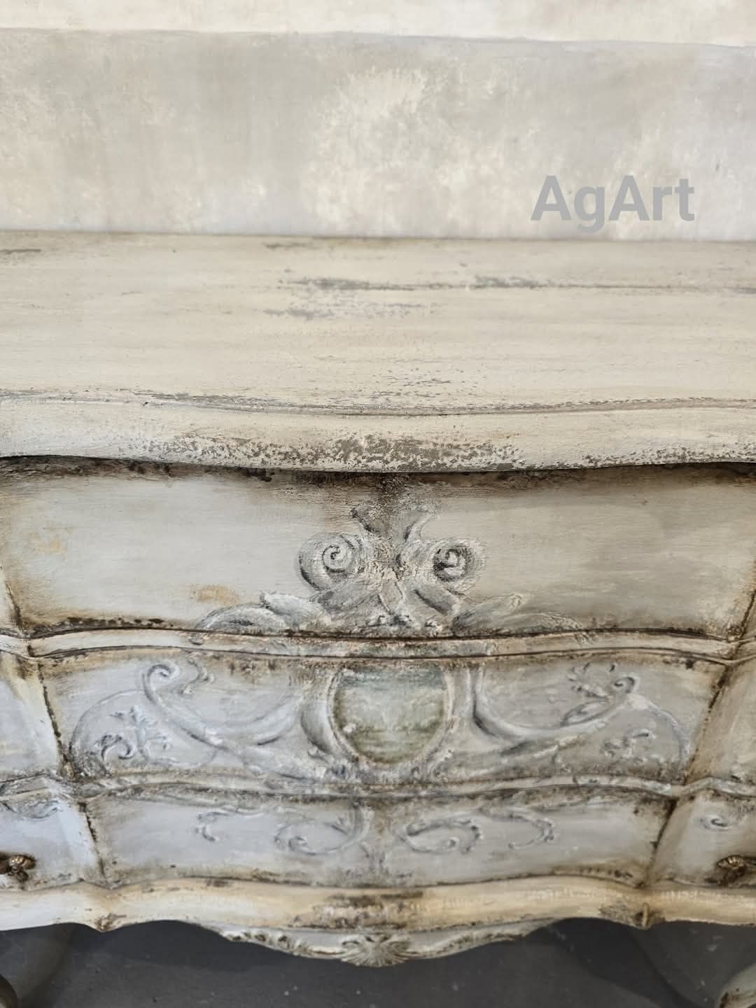 Stylizowana komoda, vimtage, drocante shabby chic