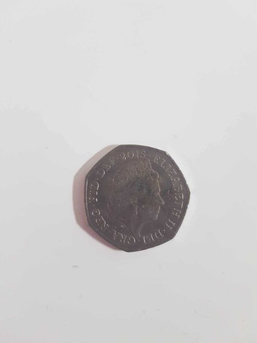 Moeda de 50 Pence Reino Unido 2015