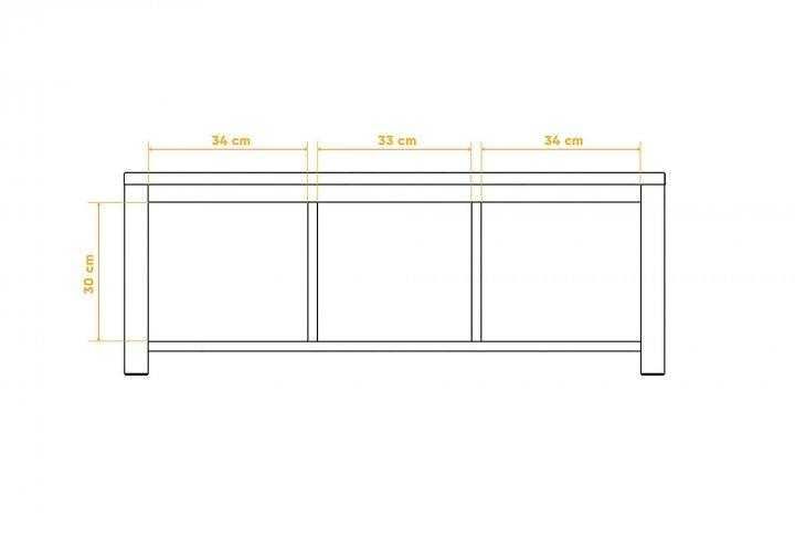 Komoda z drewna litego marki TheBEDS