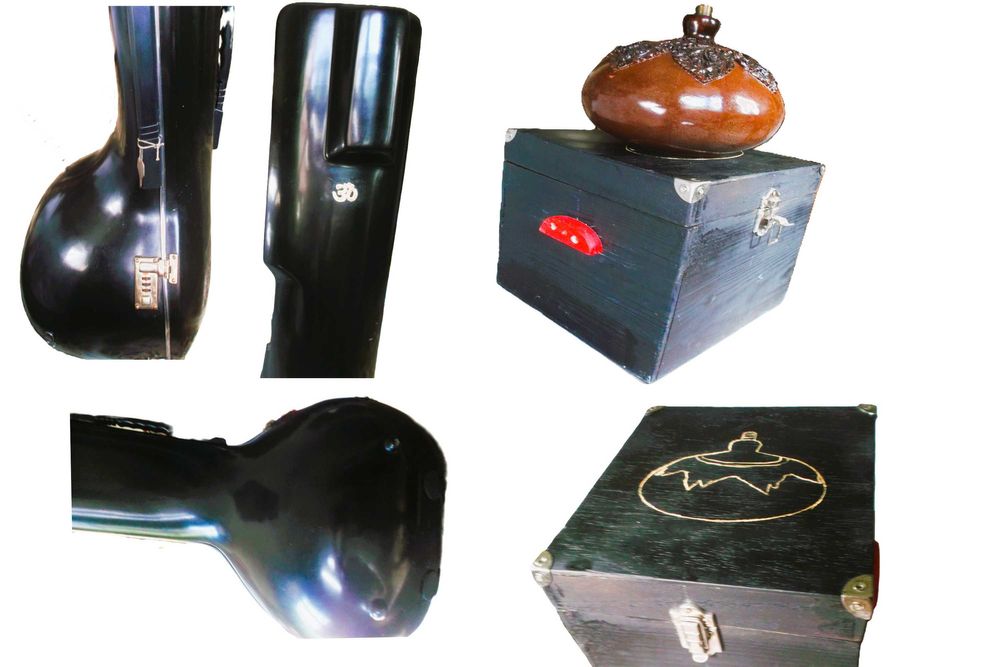 Sitar Ravi Shankar style, ful deco deluxe, de Monoj Kumar Sardar