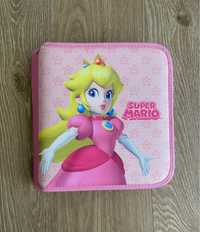 Bolsa Nintendo 3DS Peach e Rosalina com vários bolsos