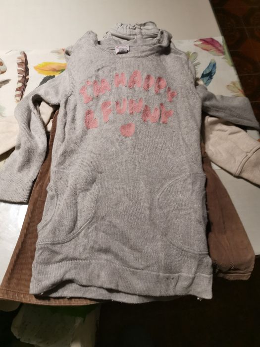 Roupa menina 7/8 anos saco 25 pcs