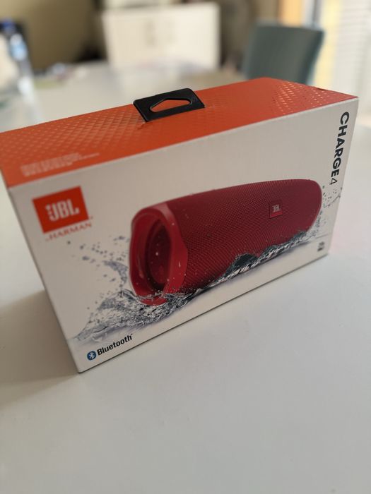 Caixa de som portátil com Bluetooth, JBL Charge 4