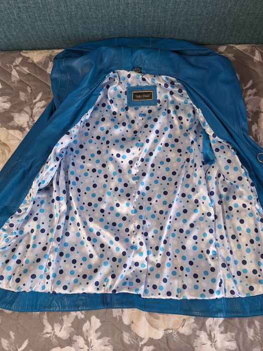 Шкіряний піджак Dolce Vitalli