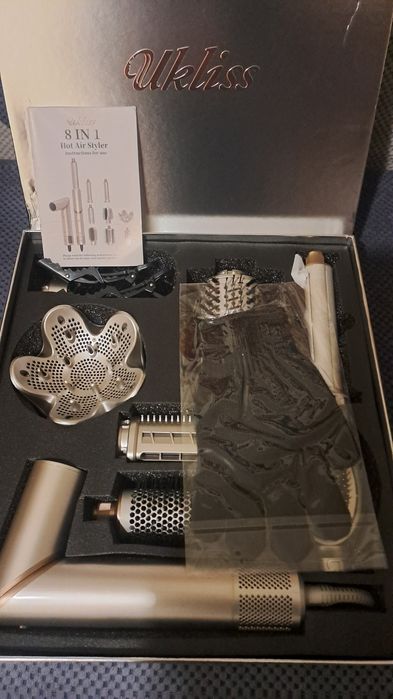 Професійний стайлер для волосся 8-в-1 UKLISS