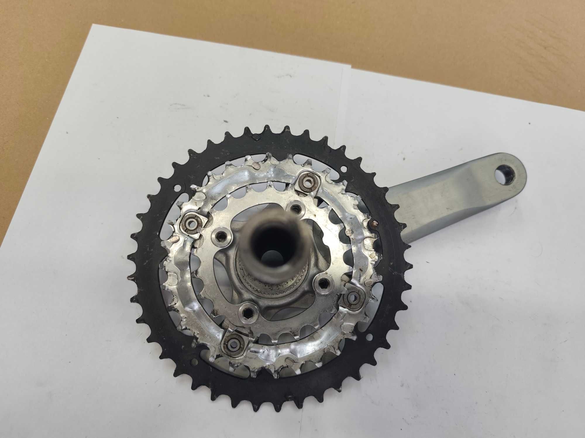 Korba Shimano LX FC-M580, 170mm retro mtb hollowtech II