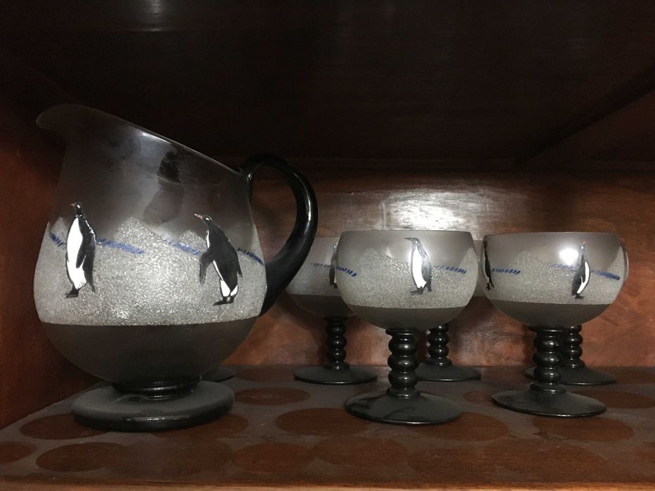 cálices e jarro antigos