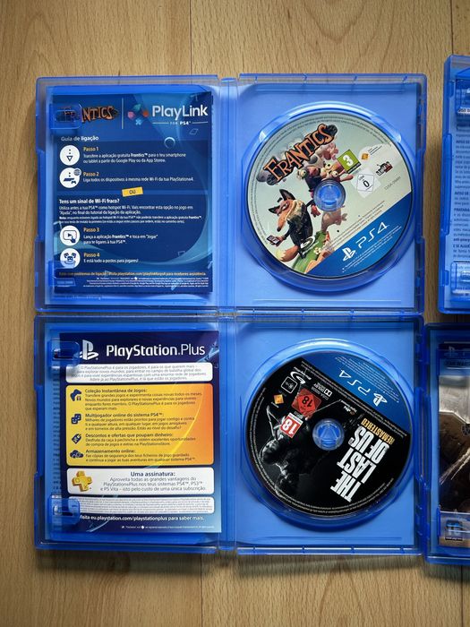 Lote de jogos para PS4
