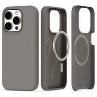 Tech-Protect Silicone Magsafe Iphone 15 Pro Titanium