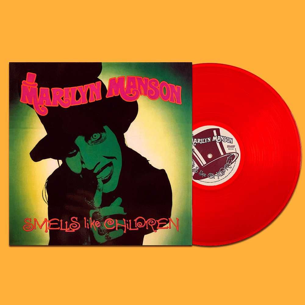 Disco Vinil LP Marilyn Manson ‎– Smells Like Children Novo Selado