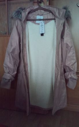 Nowa gruba parka zimowa House M - L długa kurtka bardzo ciepła 38-40