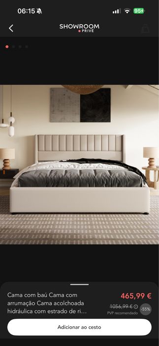 Pecas cama com arrumo e cabeceira