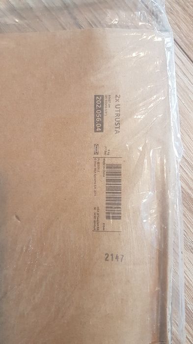 Półka szklana Ultrusta, Ikea.
