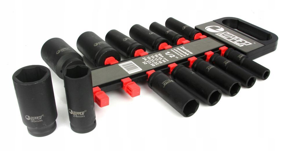 Nasadki Udarowe 1/2' 10-32Mm Długie 13 El. Zestaw