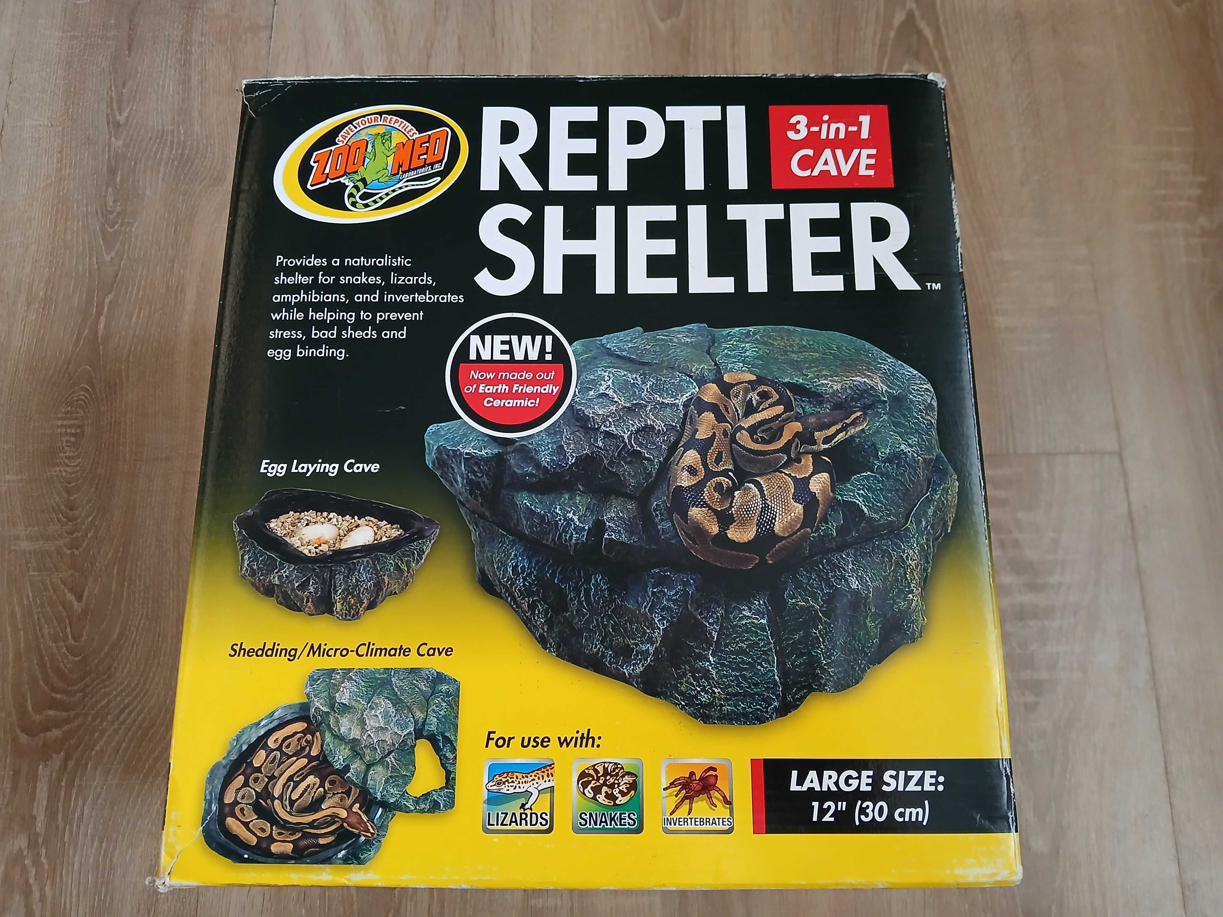 Jaskinia, kryjówka do terrarium