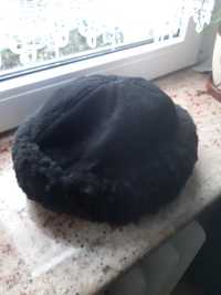 Skórzana czapka 60 cm obwód