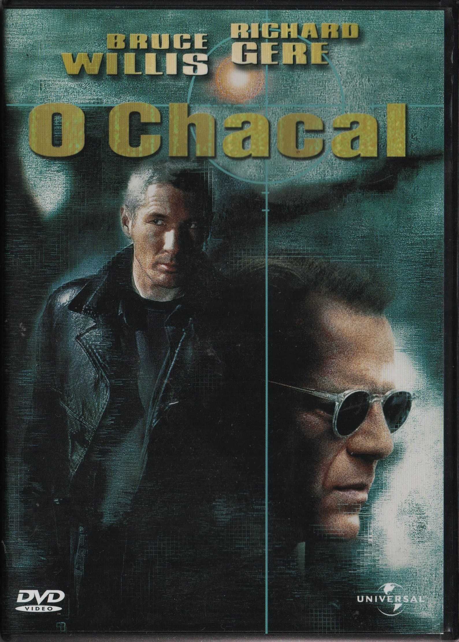 Dvd O Chacal - acção-Bruce Willis/ Richard Gere/ Sydney Poitier