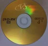 Диск DVD RW перезаписываемый 2 шт.