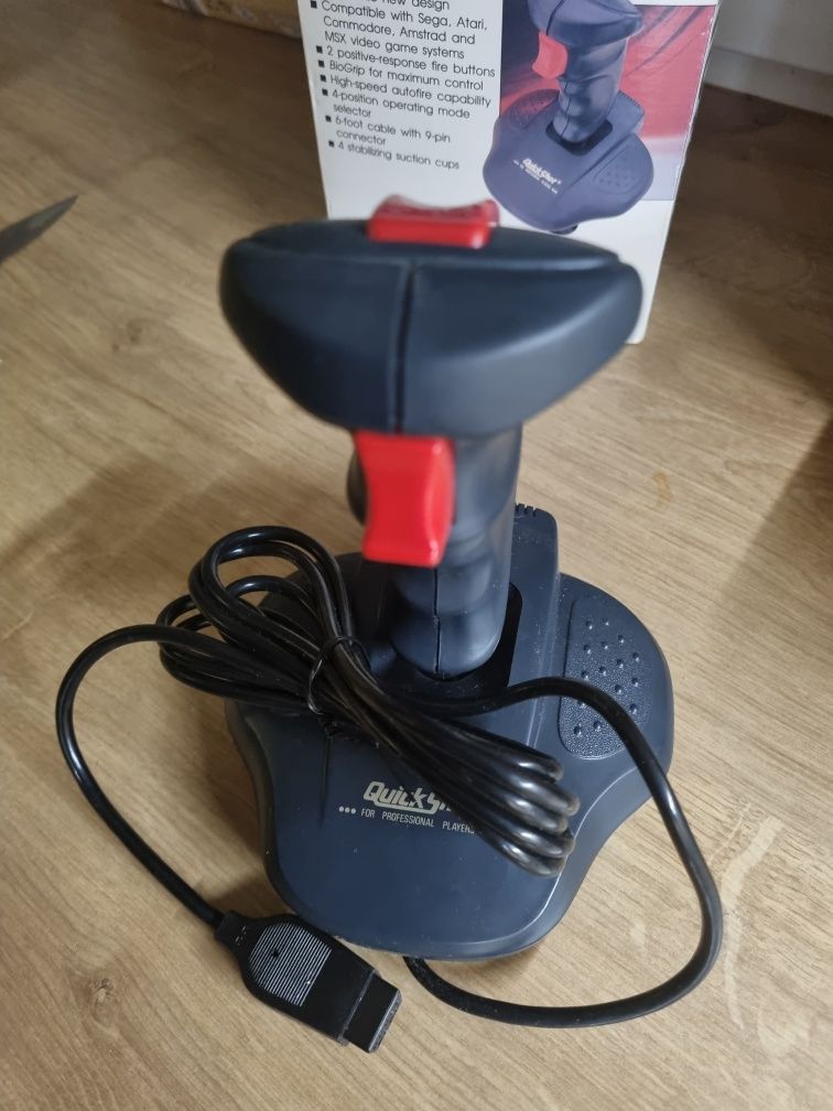 QuickShot Python qs-130f Joystick Atari Commodore Amstrad SEGA MSX