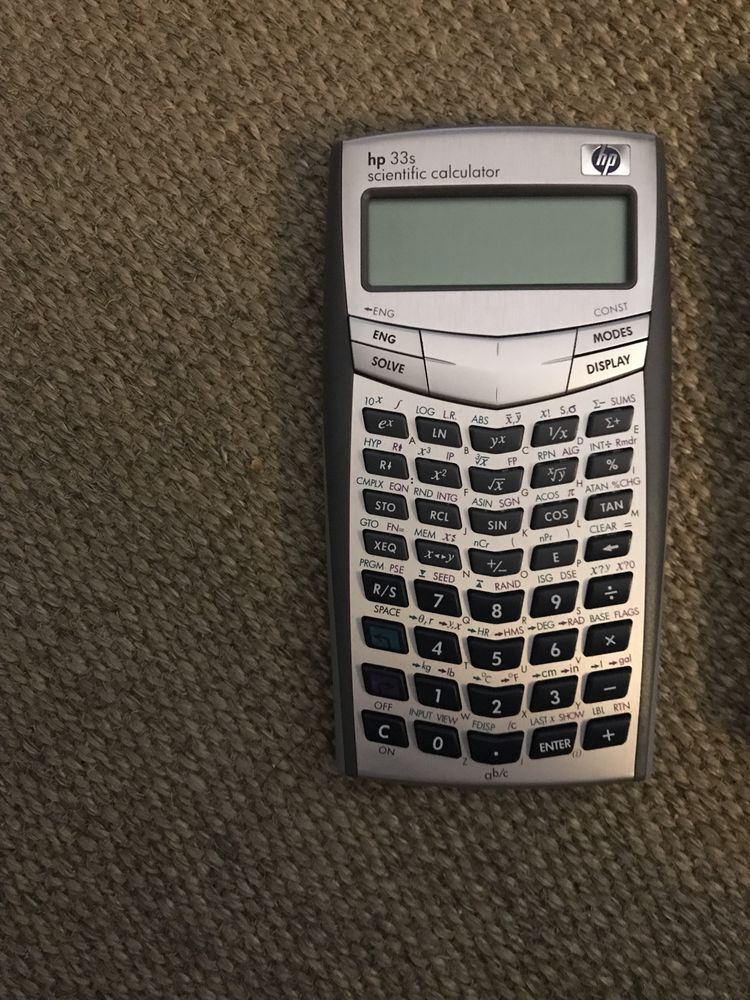 Calculadora Hp 33s