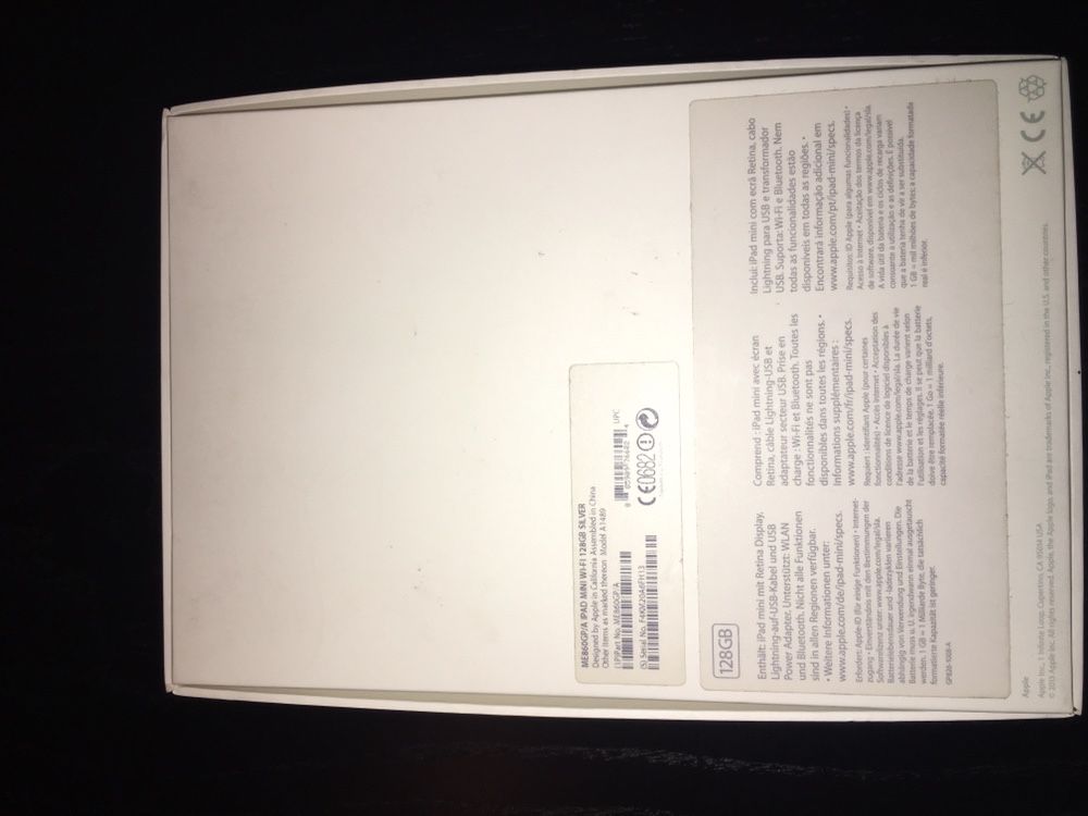 iPad mini 2 (wifi) de 128gb