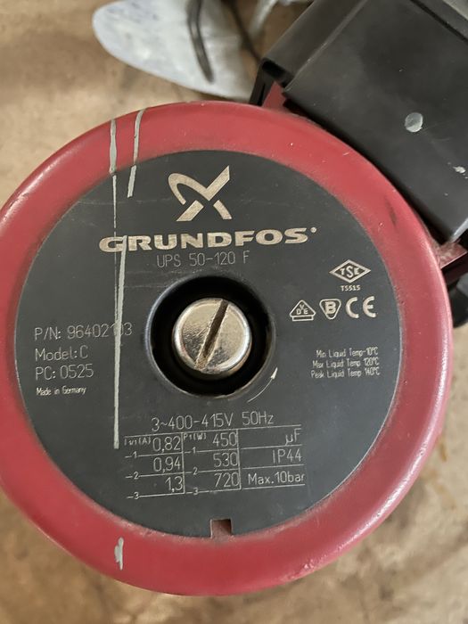 Циркуляционный насос Grundfos 50-120 F