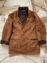 Дублянка дубльонка чоловіча Shearling куртка