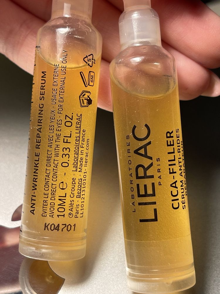 Lierac cica filler 2x10 ml serum anti rides reparateur