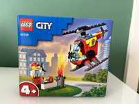 LEGO City 60318 Helicóptero de Combate ao Fogo - Novo