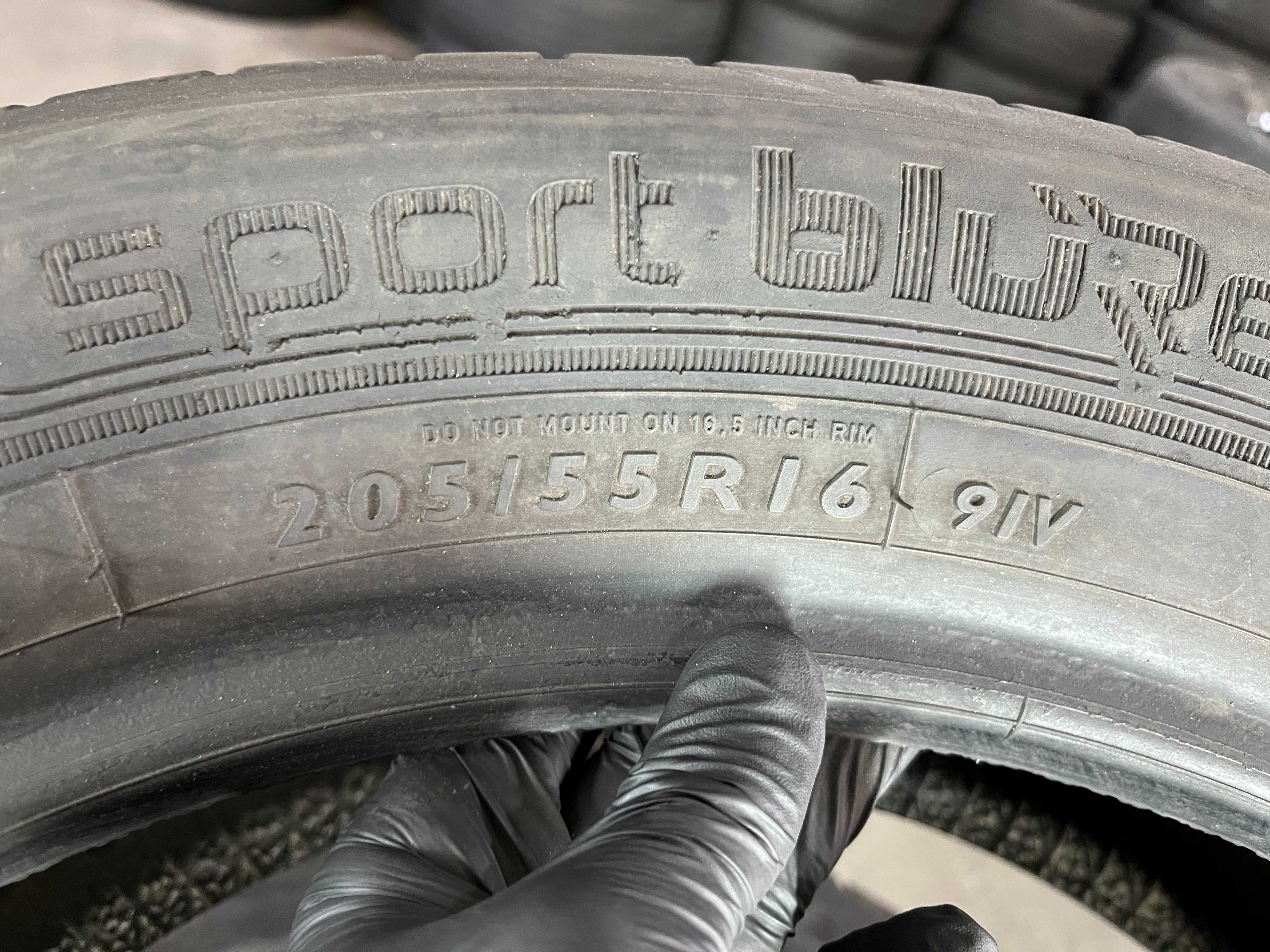 LS876 Літні шини 205/55r16 Dunlop SportBluResponse пара резина р16