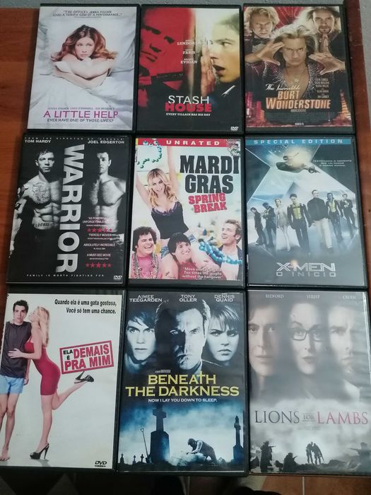 filmes, comédia, acção, terror, romance, etc